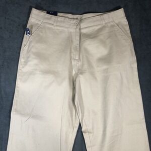 NWT IZOD Easy Care Approved Schoolwear Girls Khaki Pants Girl Plus Sz 20.5